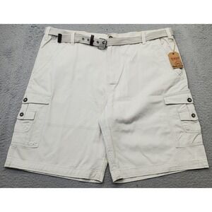 G&M George & Martha Rugged & Washed Out‎ Dallas Cargo Shorts Mens 48 Tan T5621